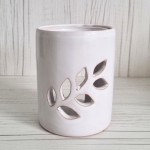 Keramični izparilnik za dišeči vosek in eterična olja - listi